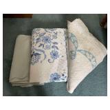 3 Blue/White Quilts