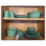 Green Fiesta Ware