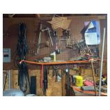 Pegboard Wall Contents