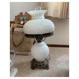 Milk Glass Lamp