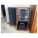 Sony Stereo Lot with Speakers