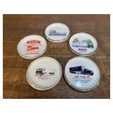 (5) Trucking Company Ashtrays