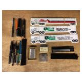 Trucking Pens, Pencils, Rulers, Lighters