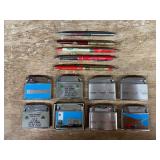 (13) Trucking Lighters + Pens