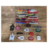 Trucking Pens, Pencils + Keychains