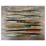 (6) Trucking Mechanical Pencils / Leter Openers