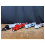 (4) 1/64 Semis + Trailers