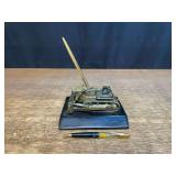 (2) Caterpillar Crawler Pen Holder + Engine Pen