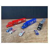 (7) NASCAR Semis + Cars