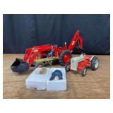 (4) Ford Tractors + Figures