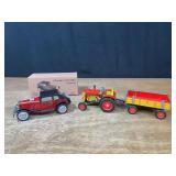 (2) Wind-up Car + Tractor