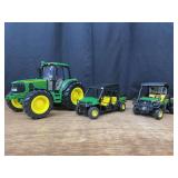 (3) John Deere Tractor + Gators