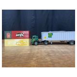 (2) 1/34 White 3000 AMF Semi + Wix Chevy Van 1st Gear