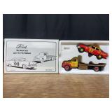 1/34 Ford F-6 Truck w/Stock Car Shell NIB 1st Gear