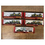 (5) 1/87 John Deere Semis NIB Ertl