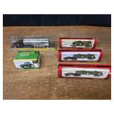 (5) John Deere Tractor + Semis