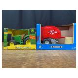 (2) John Deere Tractor + Round Baler NIB