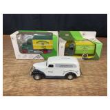 (3) John Deere Truck Banks