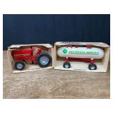 (2) 1/16 IH 3088 + Anhydrous Wagon NIB Ertl