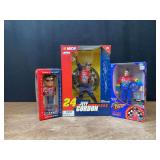 (3) Jeff Gordon Figures NIB