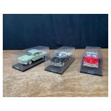 (3) 1/24 1956 Chevy Bel Air Cars