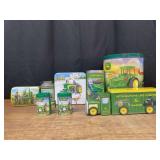 (8) John Deere Tins