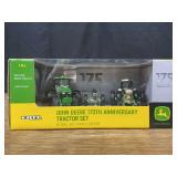1/64 John Deere 175th Anniversary Set NIB Ertl