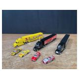 (7) NASCAR Semis + Cars
