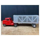 Structo Truck + Tonka Livestock Trailer