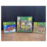(3) John Deere Puzzles