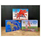 (3) Airplane Banks NIB SC