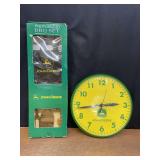 (2) John Deere Clock + BBQ Set