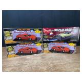 (4) 1/18 Display Cases NIB