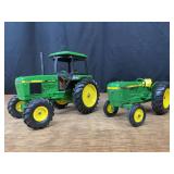 (2) 1/16 John Deere 2755 + 2040 Ertl