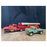 (2) Fire Truck + Farm Truck NyLint