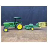 (2) 1/16 John Deere 4230 + Baler Ertl