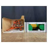 (2) 1/16 AC Miminum Tillage Plow + Bale Mover NIB