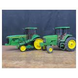 (2) 1/16 John Deere 7600 + 8110T Ertl
