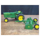 (2) 1/16 John Deere 3020 + Carry Scraper Ertl