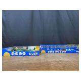 (2) 1/16 Lemken Plow + Krone Rake NIB Bruder