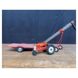 (3) Tru-Scale Tractor, Auger, Trailer