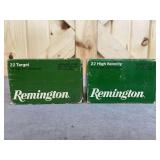 20 Boxes (1000 Rounds)  Remington Standard & High Velocity .22 Short