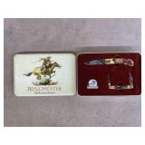 Winchester 2004 Double Bladed Pocketknife With Tin