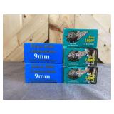 5 Boxes Black Hills & Brown Bear 115 Gr. FMJ 9mm