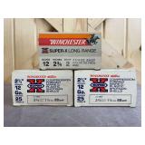 3 Boxes Winchester 2 3/4 Inch  BB & No. 2 12 Gauge