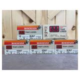 5 Boxes Winchester 2 3/4 Inch No. 7 1/2 Heavy Trap 12 Gauge