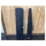 2 Hard Plastic Rifle/Shotgun Gun Cases