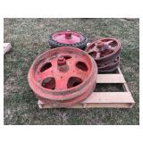 (6) Fordson Front Wheels