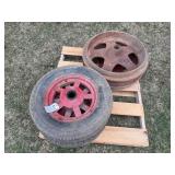 (4) Fordson Front Wheels