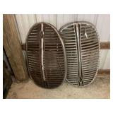 (2) 1938-1939 Ford Truck Grilles